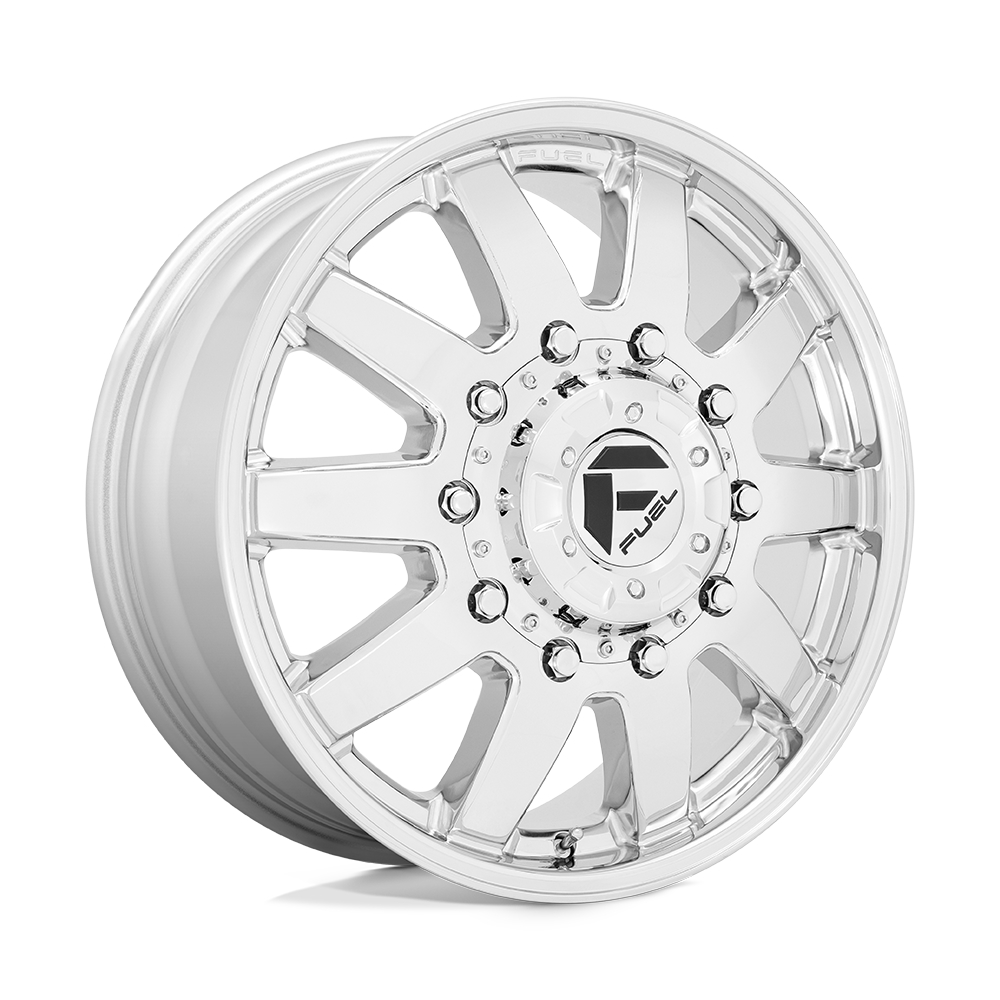 FUEL MAVERICK DUALLY FRONT D536 10 LUG Chrome