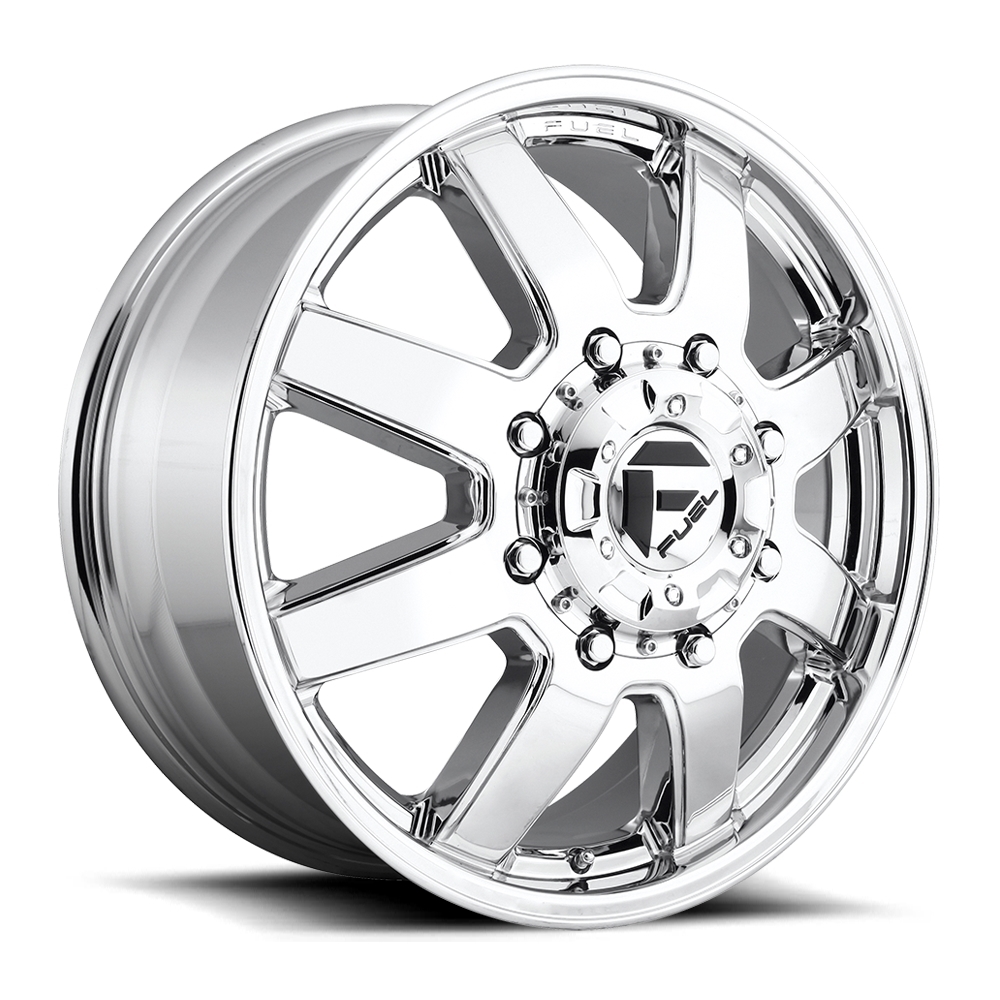 velg FUEL MAVERICK DUALLY FRONT D536 8 LUG Chrome
